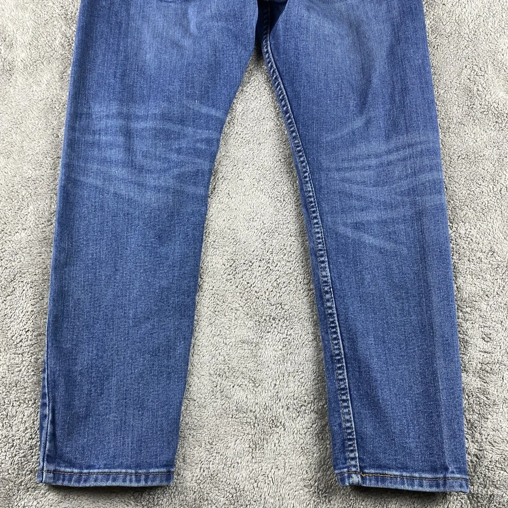 Levis 512 Jeans Mens‎ 34X27 Blue Medium Wash Slim Taper  Stretch